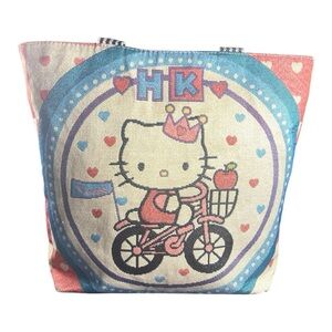 Hello Kitty Tote Bag – Adorable Bicycle Design
